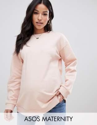 asos maternity sweatshirt