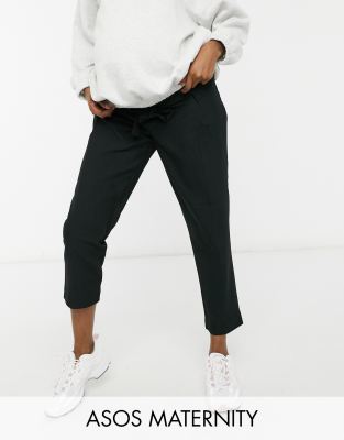 maternity slim fit work trousers