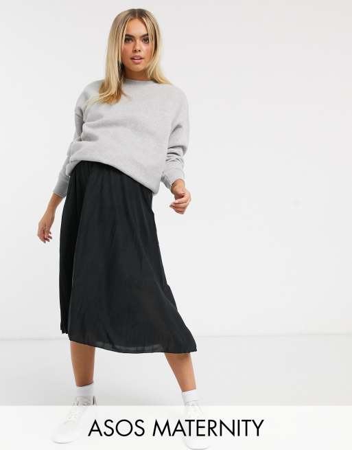 Asos maternity outlet midi skirt