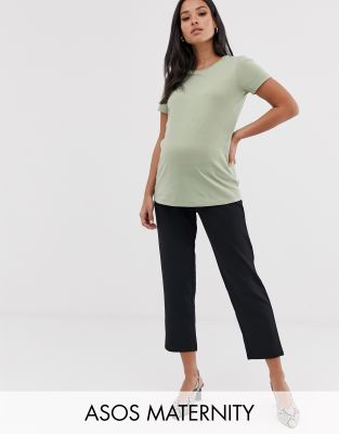 under bump maternity pants