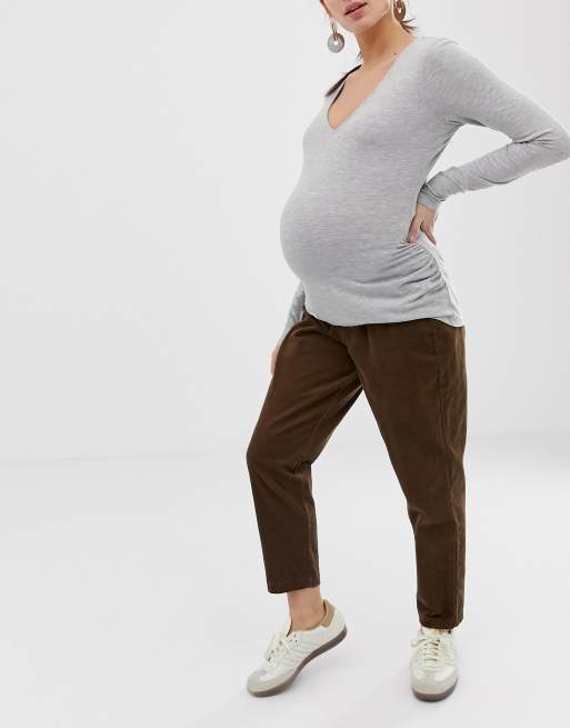 Asos maternity clearance trousers