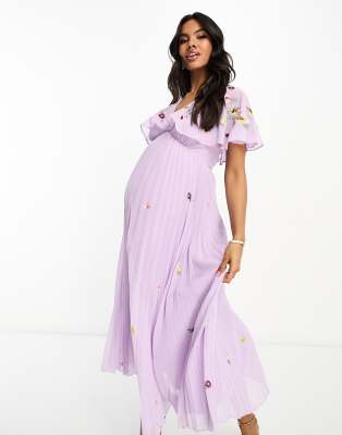 Lilac Maternity Dresses