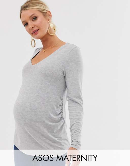 Asos maternity clearance shirts