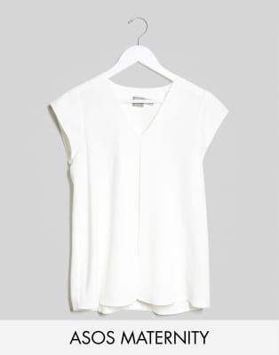 asos maternity blouse