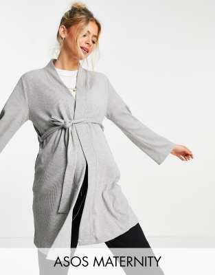 asos waffle robe