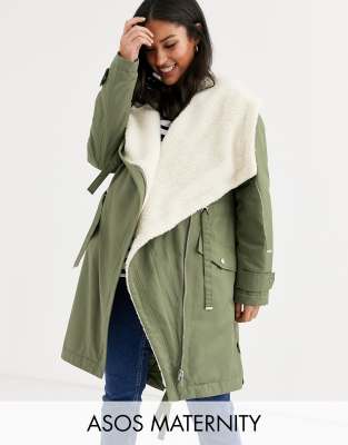 asos maternity jacket