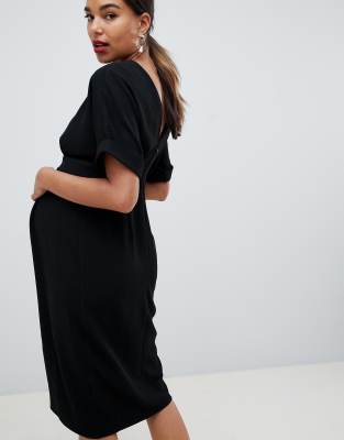 Asos maternity best sale wiggle dress