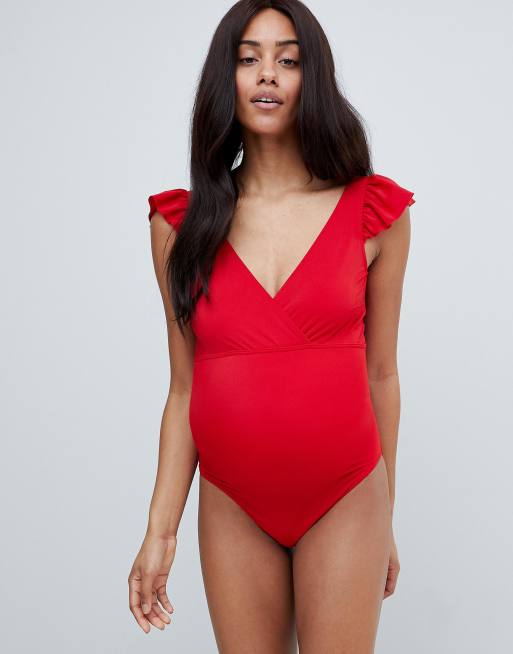 Frill hot sale front swimsuit