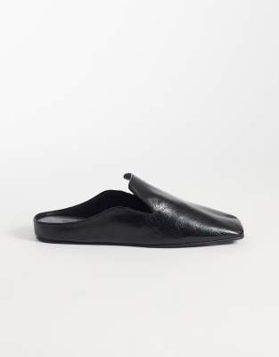 Asos Design Maude Premium Slipper Mules In Multi