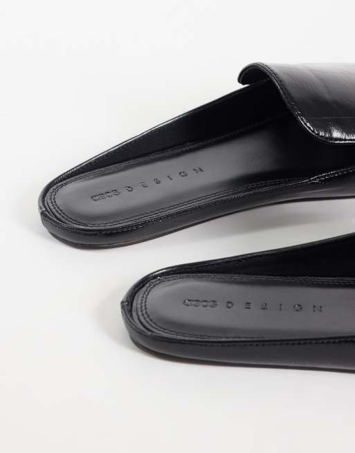 ASOS DESIGN Maura sabot stile slipper neri, 2 di 4