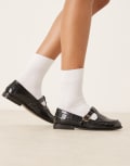 [ASOS DESIGN] ASOS DESIGN Maverick mary jane geek shoes in black 42 BLACK CROC