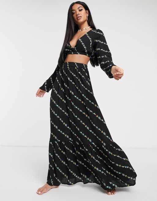 ASOS DESIGN Scenester Floral Beach Two-piece, 2 of 2