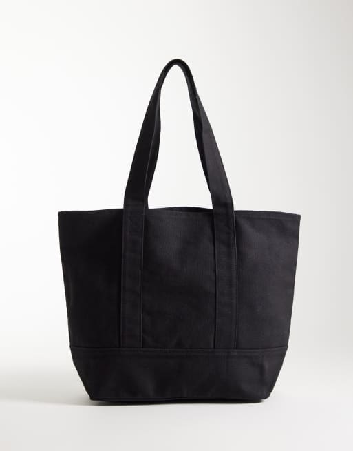 ASOS DESIGN - Maxi borsa nera, 4 di 4