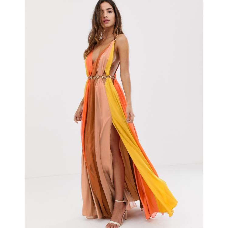 Colour block cheap dress asos