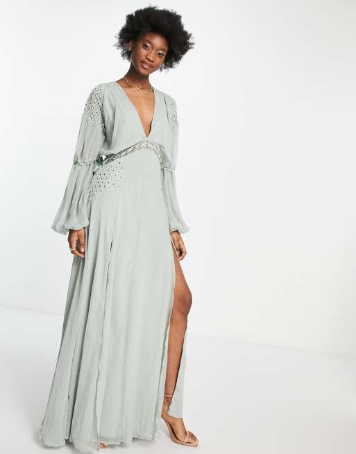 Asos design shop maxi dress