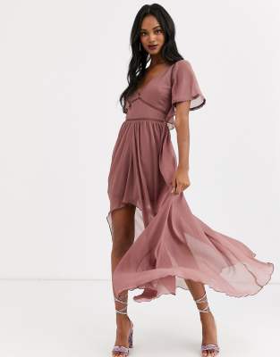 asos design maxi dress