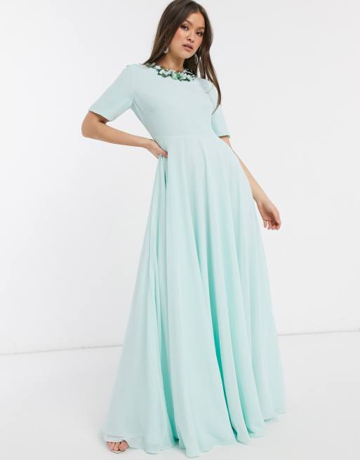 Asos mint outlet dress