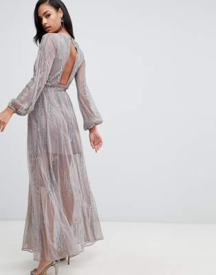 asos design maxi dress