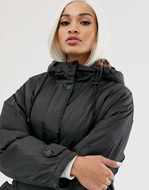 Asos clearance borg raincoat