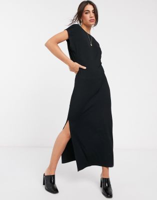 asos maxi shirt dress