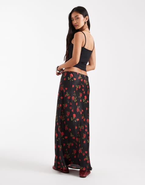 SCARLET DARKNESS Vrouwen Renaissance Maxi Rok Elastische Hoge Taille Swing Gelaagde Rok, Olijfgroen 254s22-23, XL
