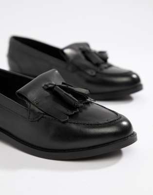 asos maxwell leather loafers