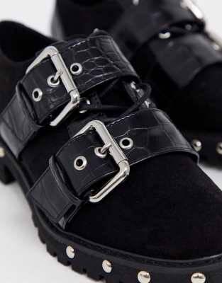 asos buckle shoes