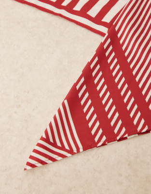 Asos Design Medium Headscarf In Multi