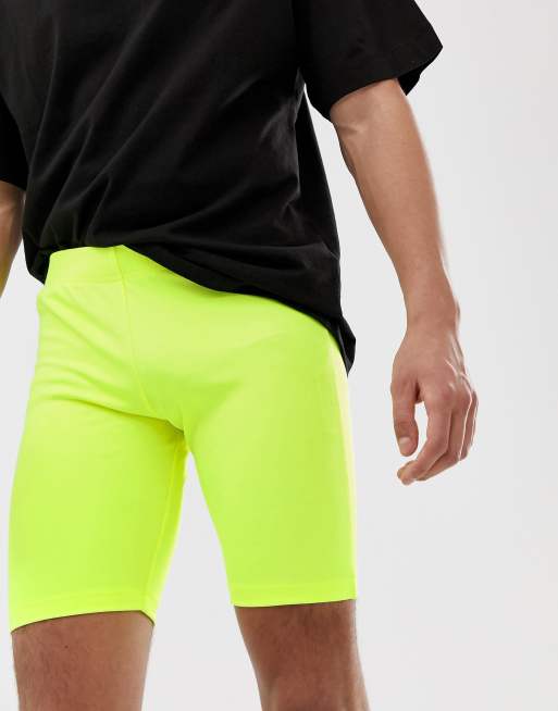 Asos store neon shorts