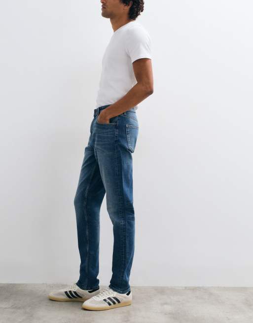 ASOS DESIGN – Mellanblå skinny jeans, 3 av 5