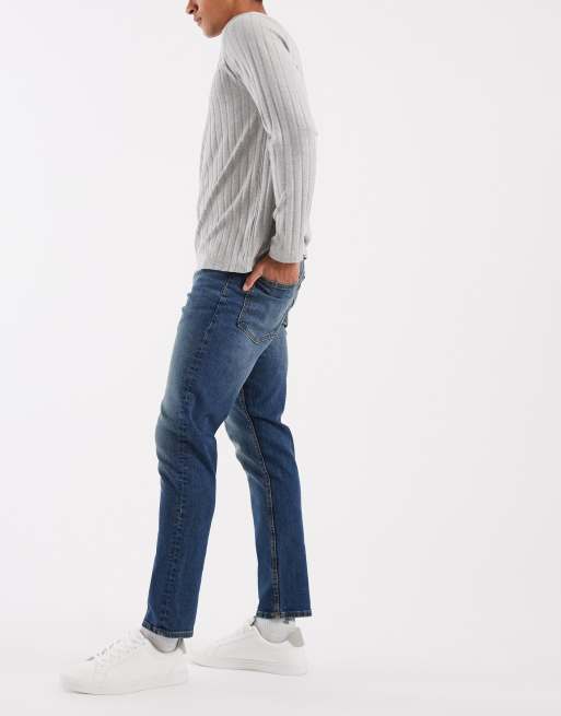 ASOS DESIGN – Mellanblå slim jeans, 2 av 5