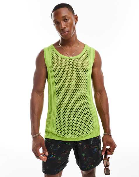 ASOS DESIGN - Mellemlange badeshorts med Hawaii-print i sort - view 1