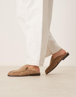 Asos Design Mellow Premium Loafer Mules