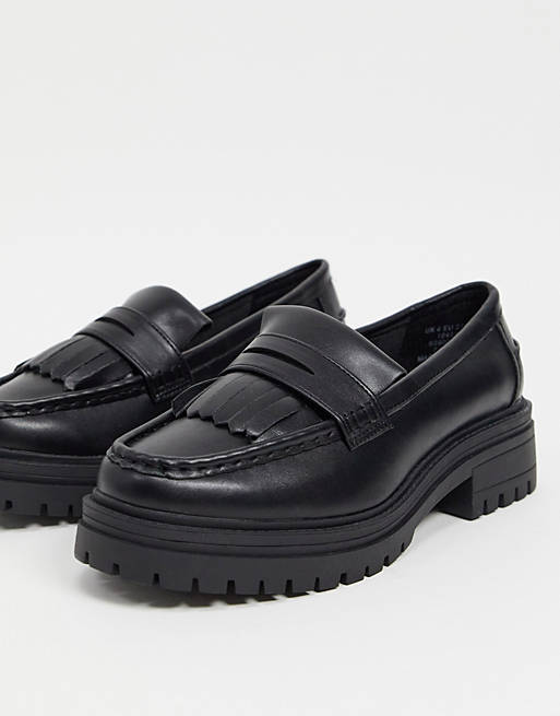 ASOS DESIGN chunky loafers in black ASOS