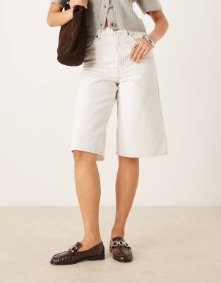 Asos Design Melrose Chain Detail Ruched Loafers In Brown