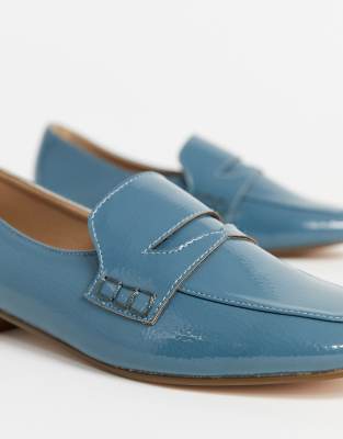 asos blue shoes