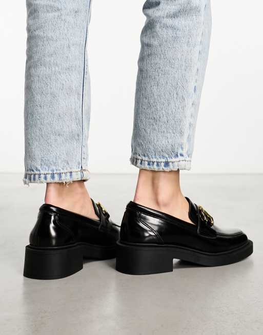 Asos movement deals leather loafers