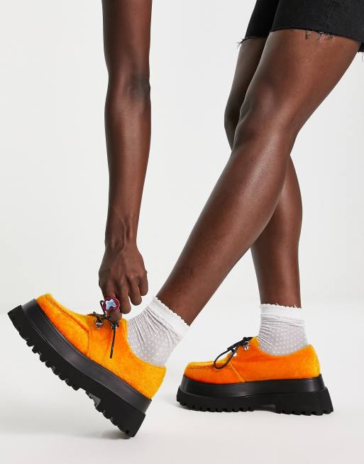 Asos on sale orange shoes