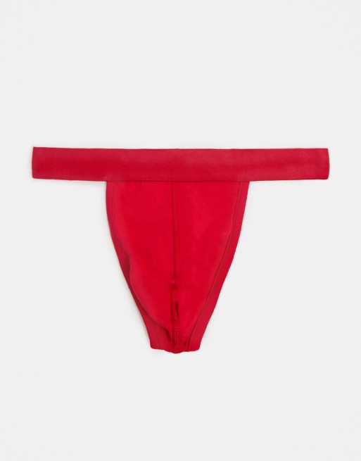 Mens Red Thong  Underwear Thong for Men