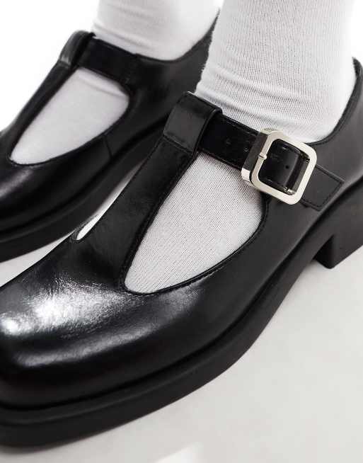 ASOS DESIGN - Meryl - Platte Mary Jane schoenen in zwart, 4 van 4