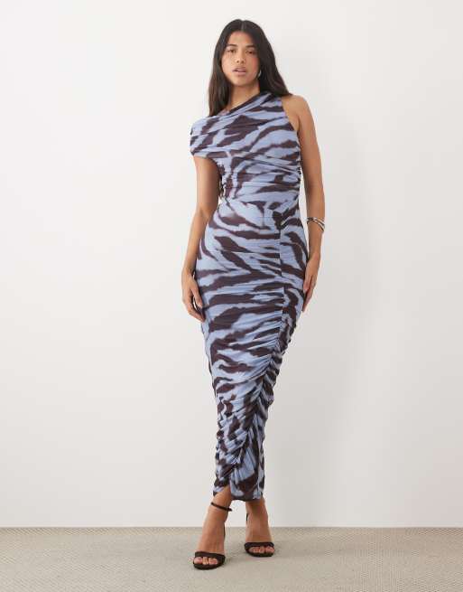 flower design in dress Oh Là Là 3D Maxi Black & Cream Black & Cream / XS Color:Black White Grid American Threads x Nataly champagne evening gown Ravissa | Burgundy Sheer