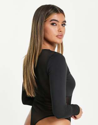 asos black bodysuit