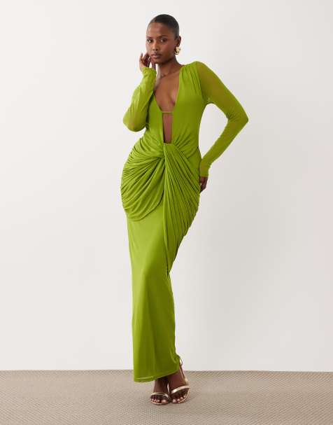 Green Formal Dresses, Dark Green & Floral Green Formal Dresses | ASOS