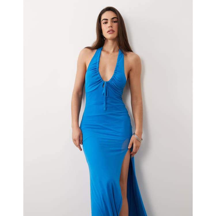 chinese dress ladies Amazon.com: Milumia Women's Twist Front Strapless Bodycon Dress Summer  Split Thigh Maxi Tube Dresses Vacation Outfits Cadet Blue Medium :  Clothing, Shoes & Jewelry main image 0