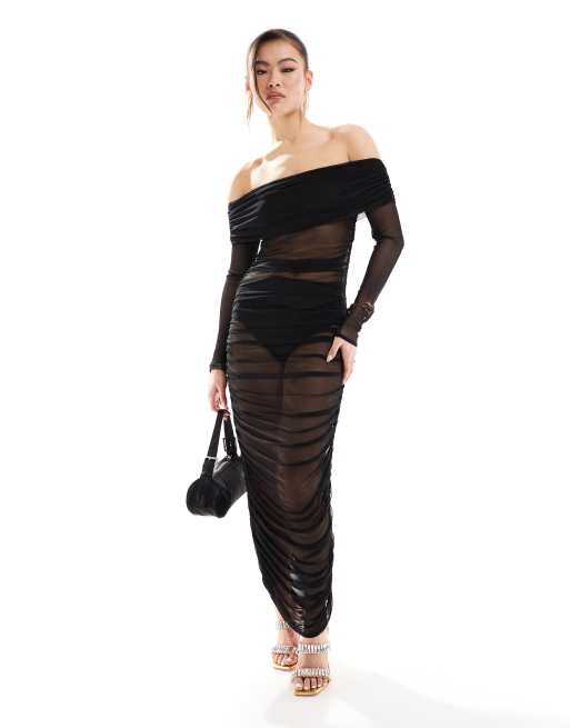 jluxlabel metallic dress Silver Heart of Gold Maxi Dress