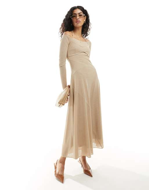 white flower mesh dress Lace Bow Flower Mesh Dress SE23083
