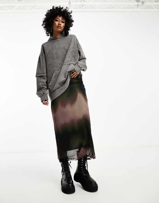 Mesh 2025 skirt asos