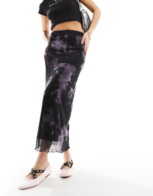 Tie dye skirt clearance asos