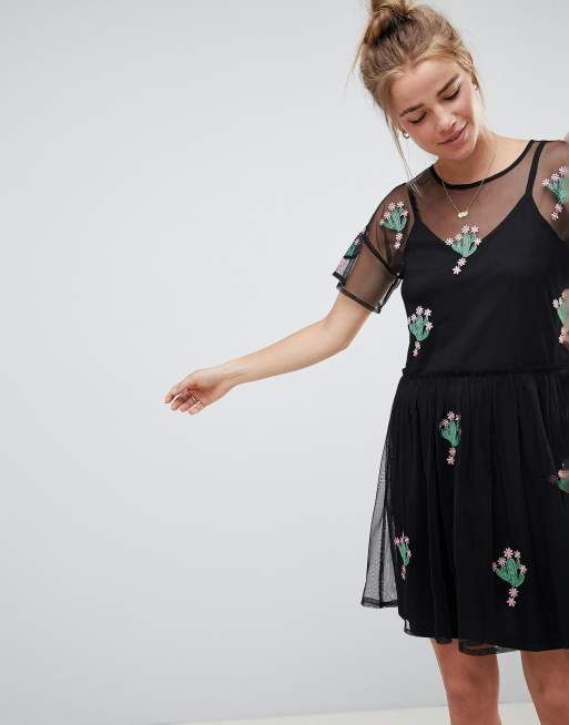 Asos sales cactus dress