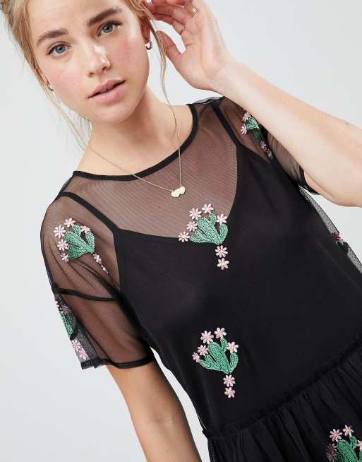 Asos sales cactus dress